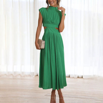 Vestido elegante Emilia de cuello alto