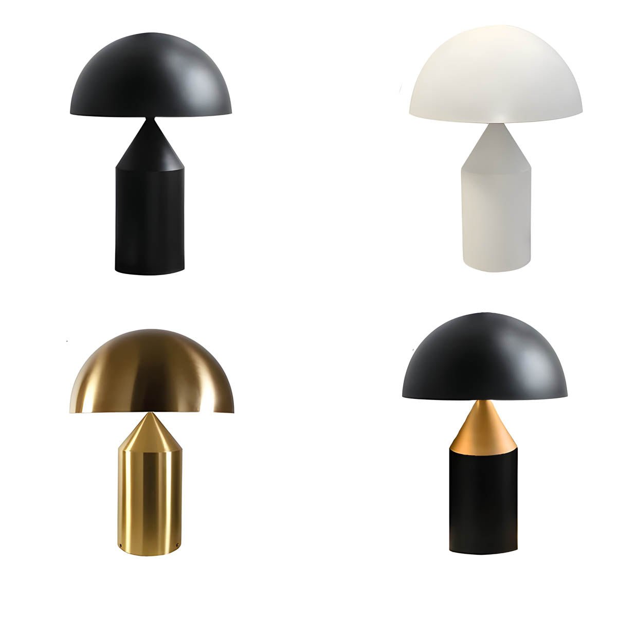 Table Lamp Metal Vintage Style Light