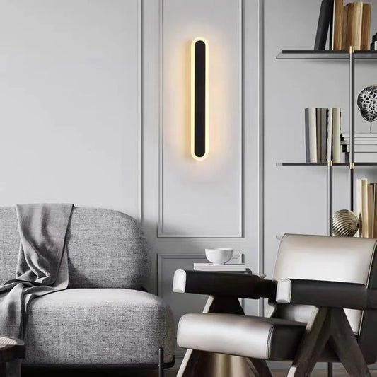 Lámpara de pared LED moderna impermeable