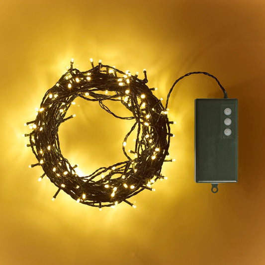 Luces de cadena LED para decoraciones navideñas
