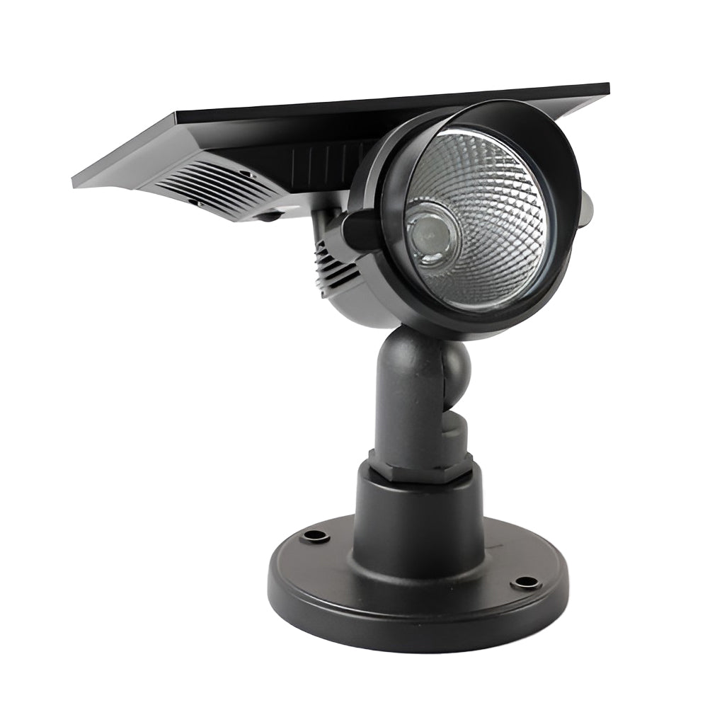 Foco solar ajustable LED para jardín exterior