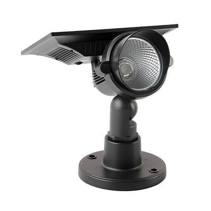 Foco solar ajustable LED para jardín exterior