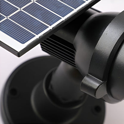 Foco solar ajustable LED para jardín exterior