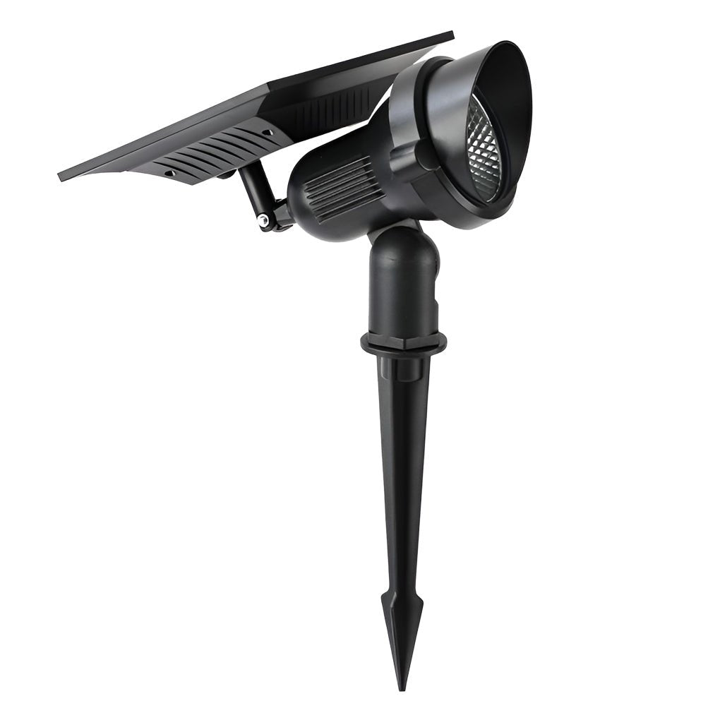 Foco solar ajustable LED para jardín exterior