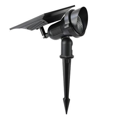 Foco solar ajustable LED para jardín exterior