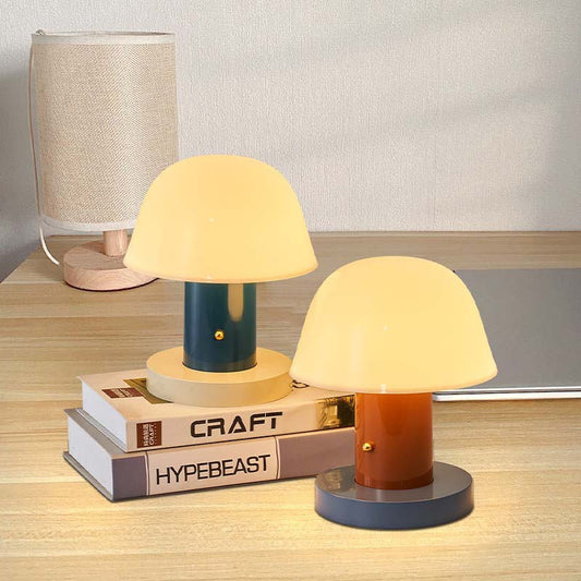 Lámpara de mesa moderna LED diseño de hongo