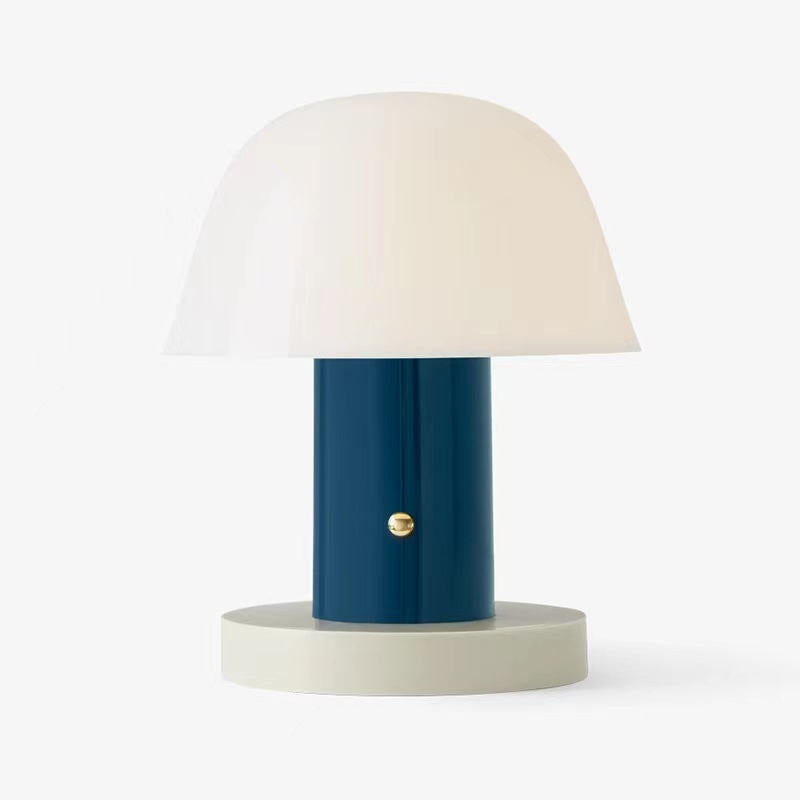Lámpara de mesa moderna LED diseño de hongo