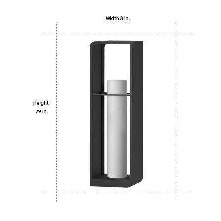 Outdoor Solar Garden Lantern with LED Light