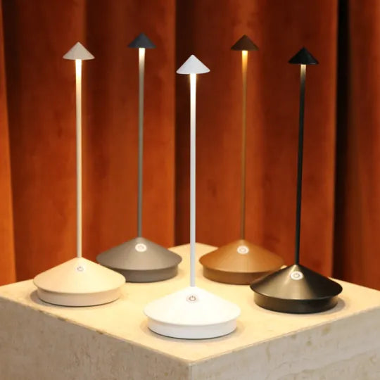 Wireless Table Lamp with Modern LED Light