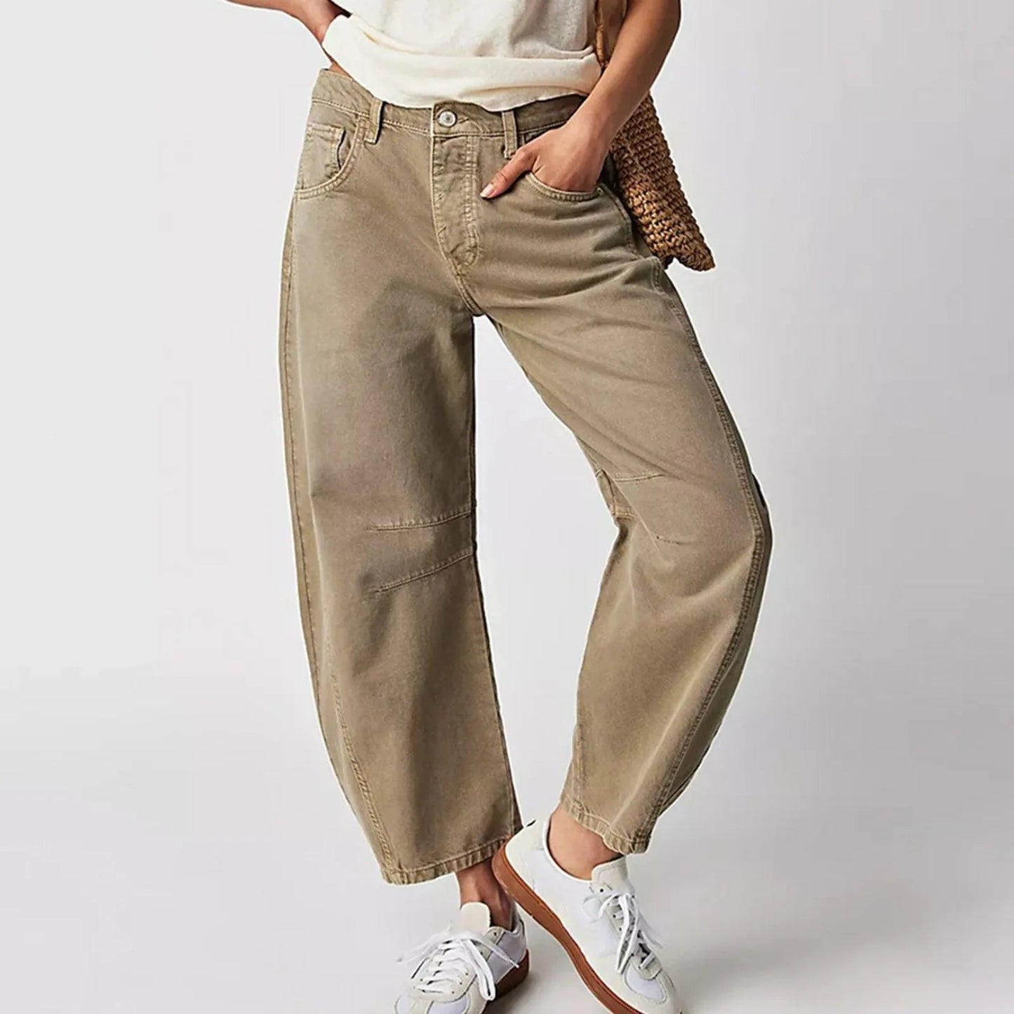Mariann | Jeans a gamba larga eleganti per tutti i giorni 